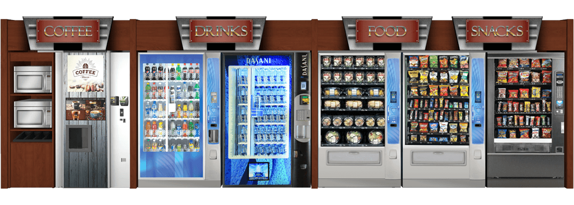 Upscale Vending Rendering
